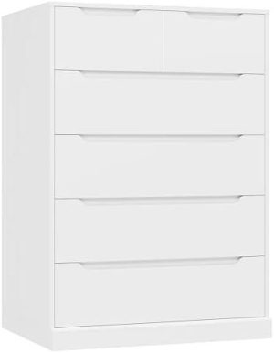 Exploring the HOSTACK Modern 6 Drawer Dresser: Our Insight