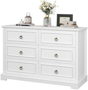 Exploring the HOSTACK 6 Drawers Dresser: A Stylish Storage Solution